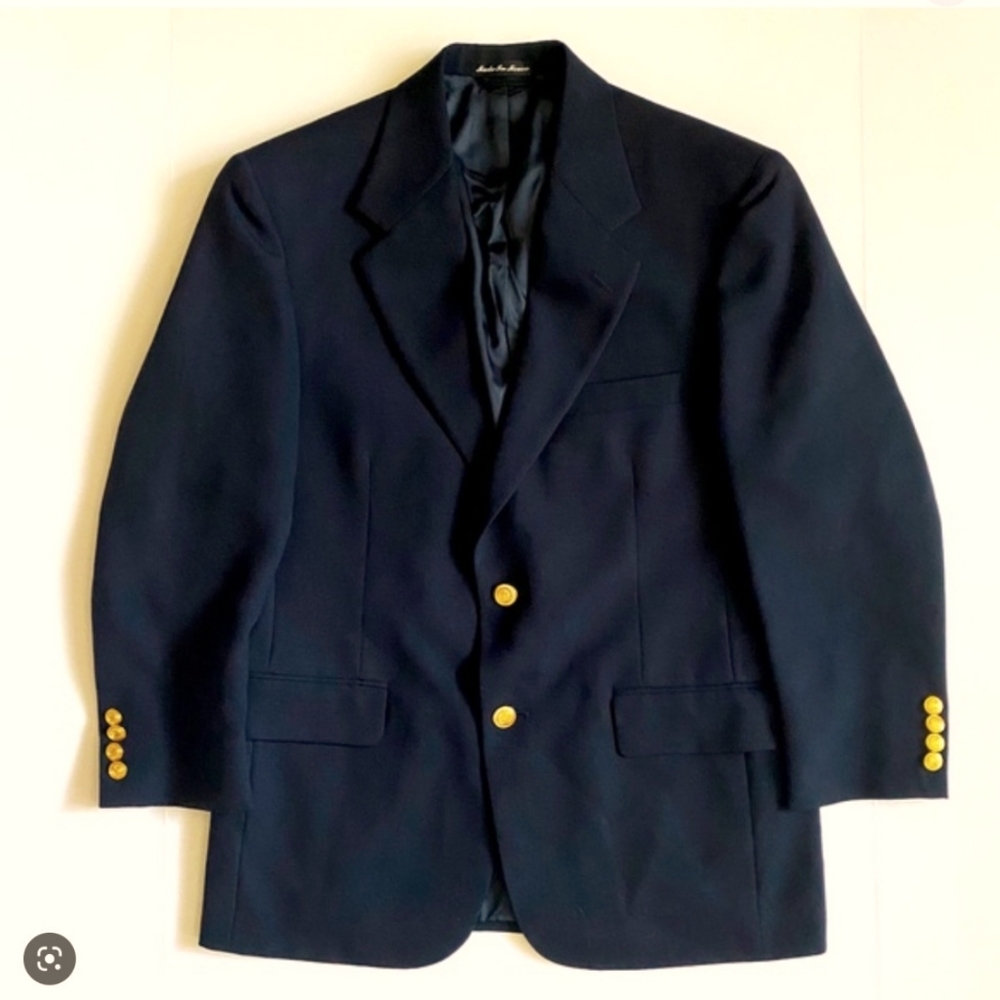 Wimbledon Of England Dillard's Navy Blazer 46 R